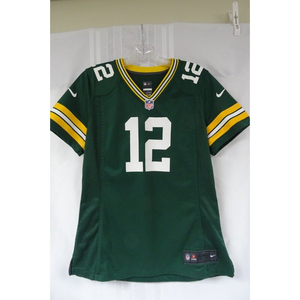 Nike On Field NFL Green Bay Packers Aaron Rodgers Football Jersey Medium